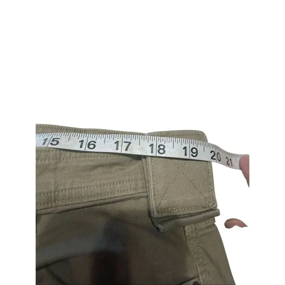Duluth Flex Fire Hose Ultimate Relaxed Fit Cargo Pants Sz 40/30 Khaki